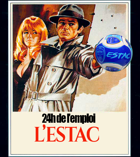 Affiche du samouraï parodié en 24h de l'emploi de l'estac