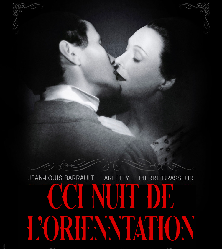 Affiche des enfants du paradis parodié en nuit de l'orientation de la CCI de Troyes