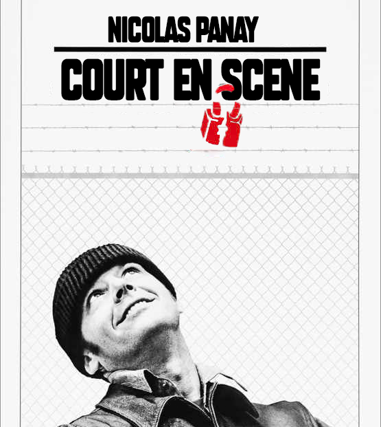 Affiche de vol au dessus d'un nid de coucou parodié en court en scène