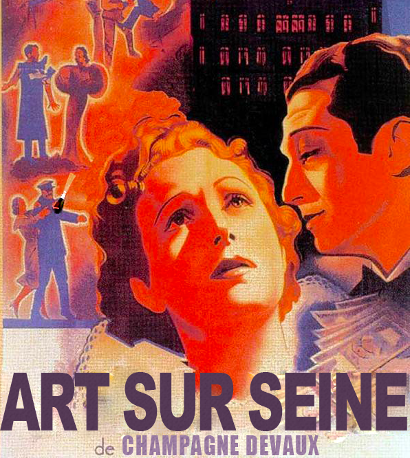 Affiche la regle du jeu parodié en Art sur Seine