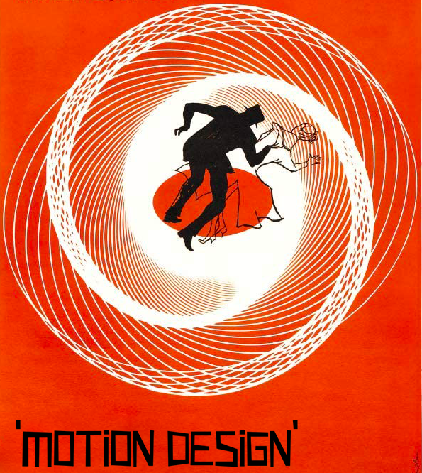 Affiche de vertigo pariodié en motion design