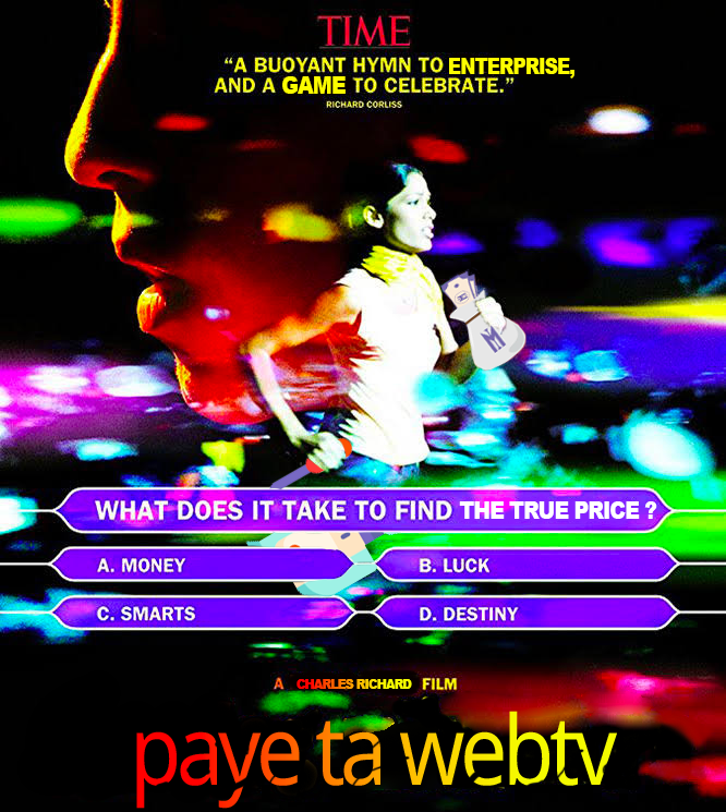 Affiche de Slumdog millionaire parodié en Paye Ta WebTV
