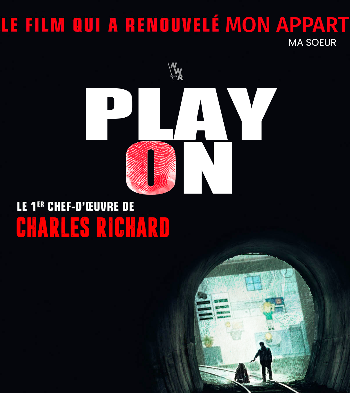 Affiche de Memories of Muder parodié en Play On